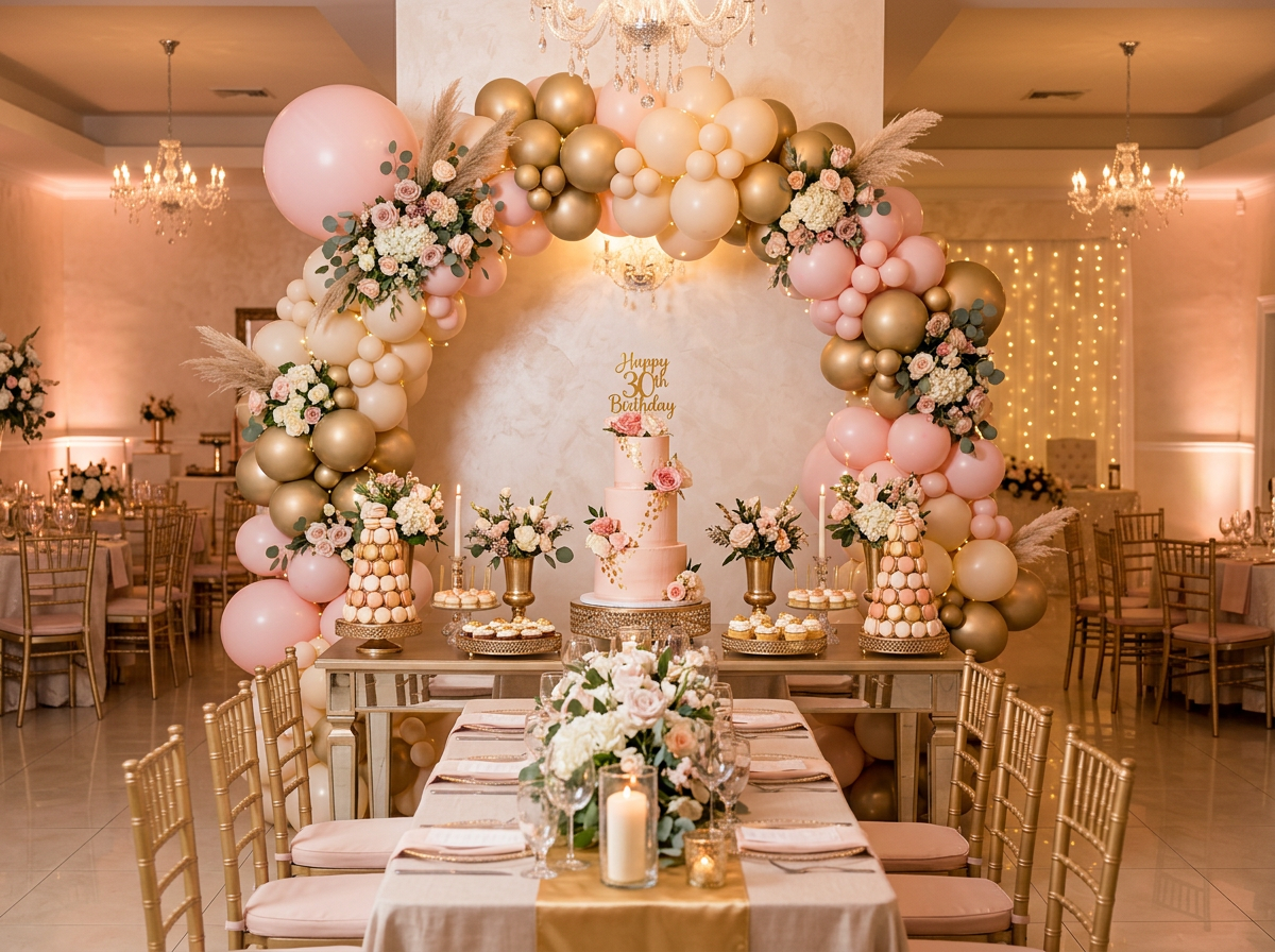 Birthday Event Decor